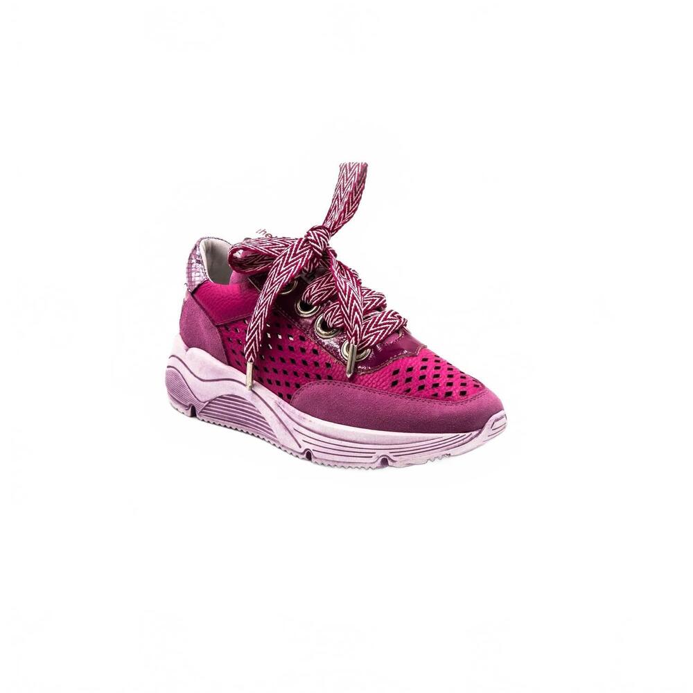 NEW VADDIA women's binx platform sneaker in fuxia